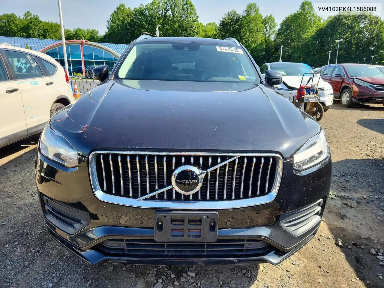2020 Volvo Xc90 T5 Momentum VIN: YV4102PK4L1586088 Lot: 61225826