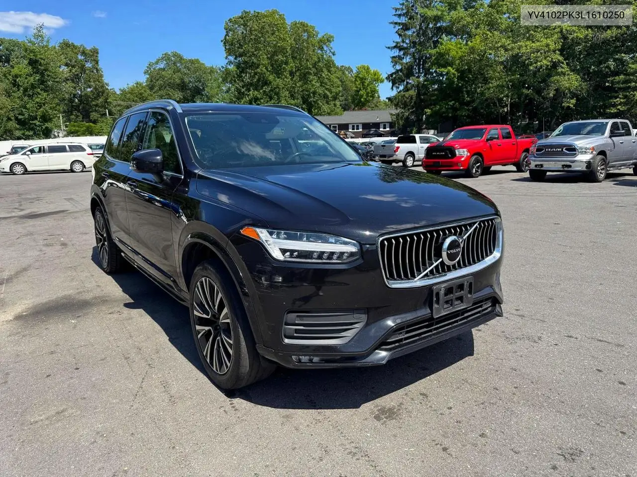 2020 Volvo Xc90 T5 Momentum VIN: YV4102PK3L1610250 Lot: 62202136