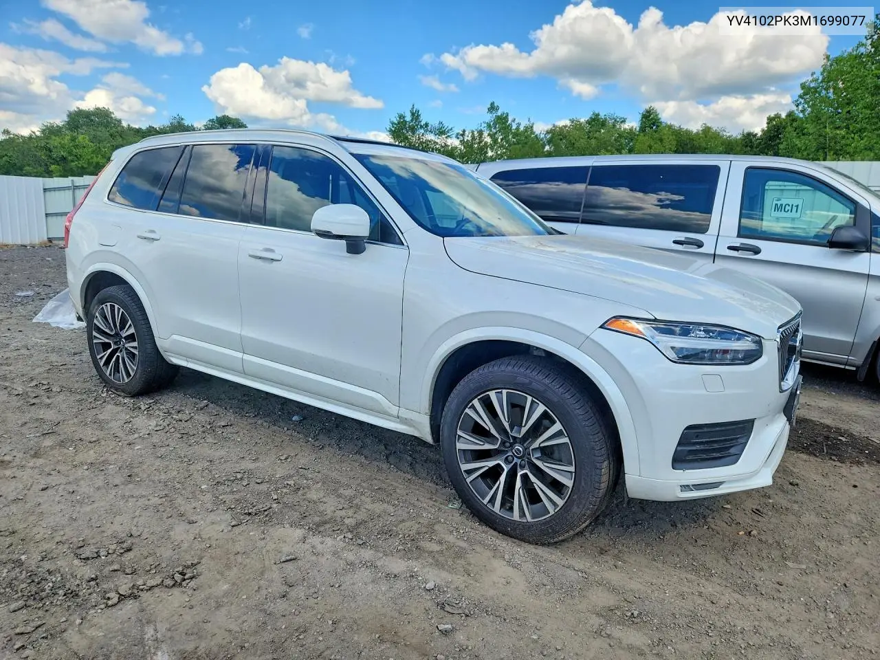 2021 Volvo Xc90 T5 Momentum VIN: YV4102PK3M1699077 Lot: 57376246