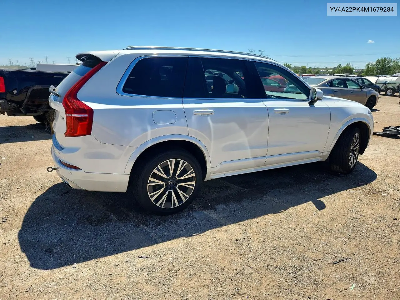 2021 Volvo Xc90 T6 Momentum VIN: YV4A22PK4M1679284 Lot: 57763966