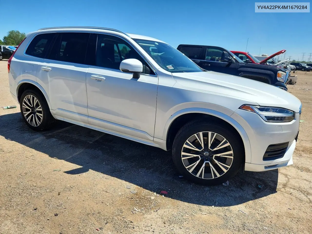 2021 Volvo Xc90 T6 Momentum VIN: YV4A22PK4M1679284 Lot: 57763966