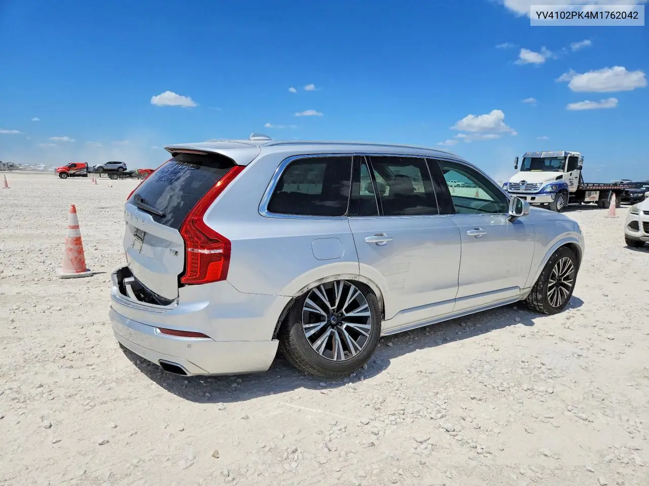 2021 Volvo Xc90 T5 Momentum VIN: YV4102PK4M1762042 Lot: 58782756