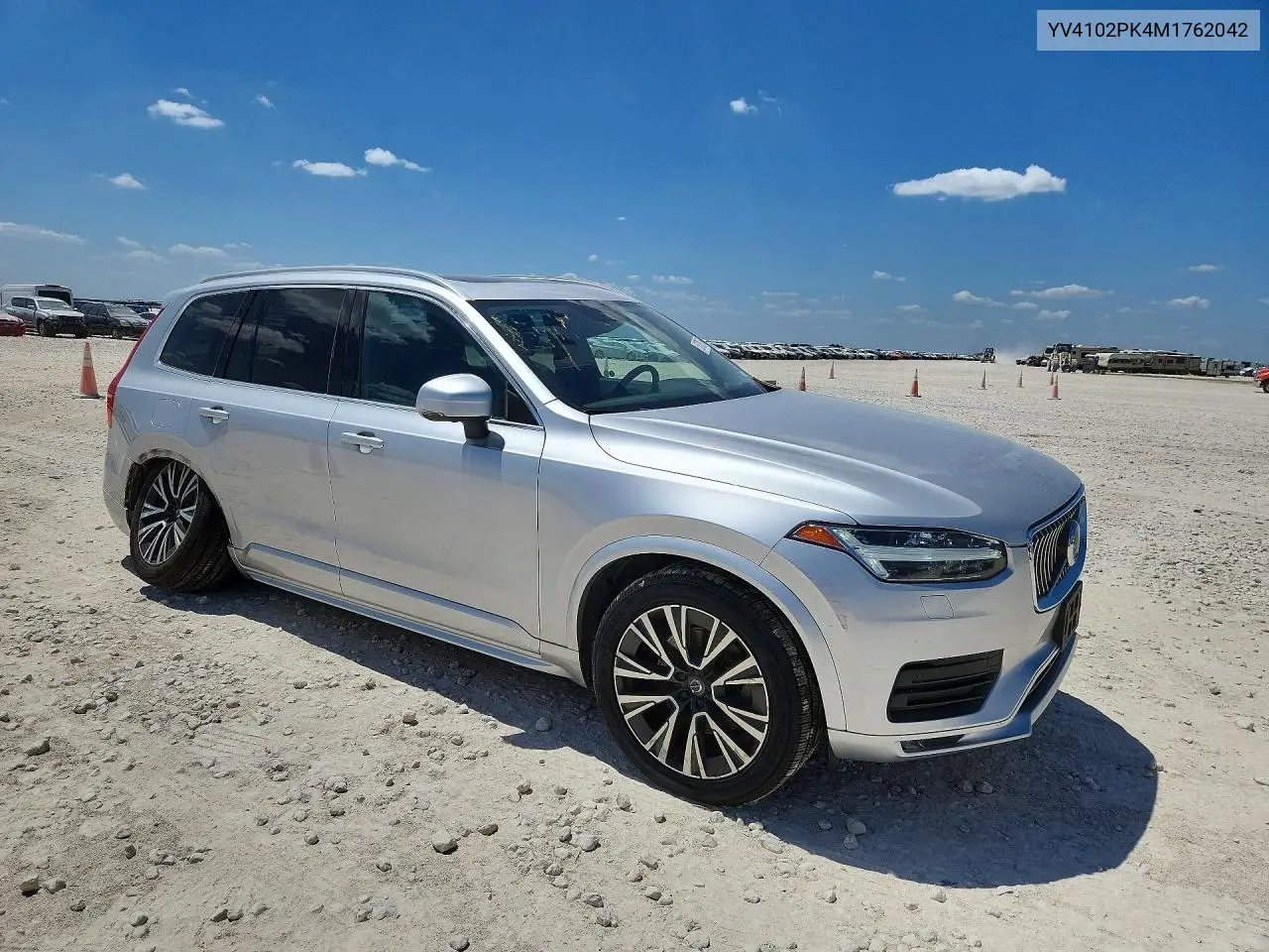 2021 Volvo Xc90 T5 Momentum VIN: YV4102PK4M1762042 Lot: 58782756