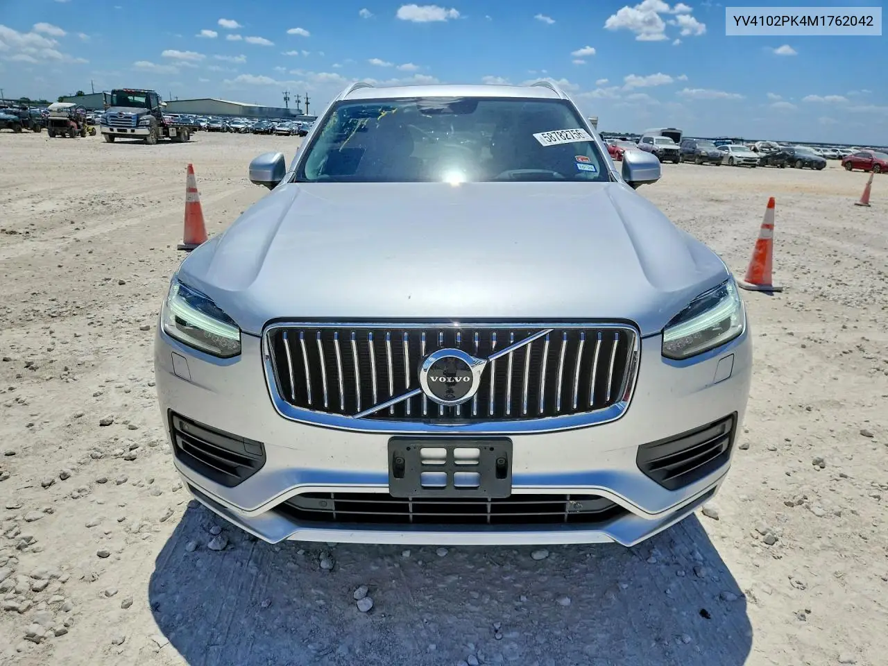 2021 Volvo Xc90 T5 Momentum VIN: YV4102PK4M1762042 Lot: 58782756