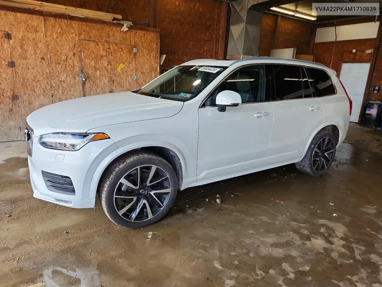 2021 Volvo Xc90 T6 Momentum VIN: YV4A22PK4M1710839 Lot: 59604426