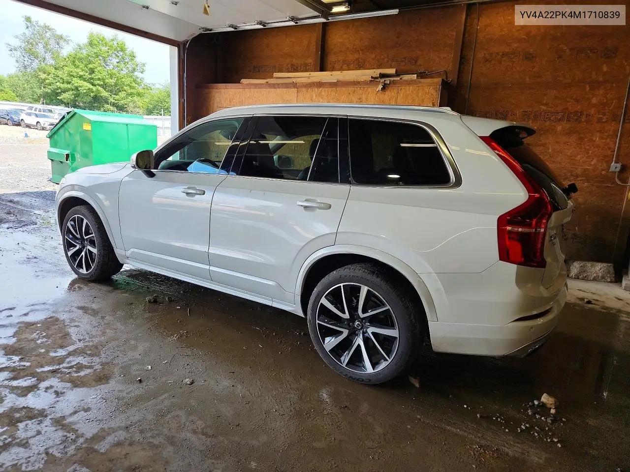 2021 Volvo Xc90 T6 Momentum VIN: YV4A22PK4M1710839 Lot: 59604426