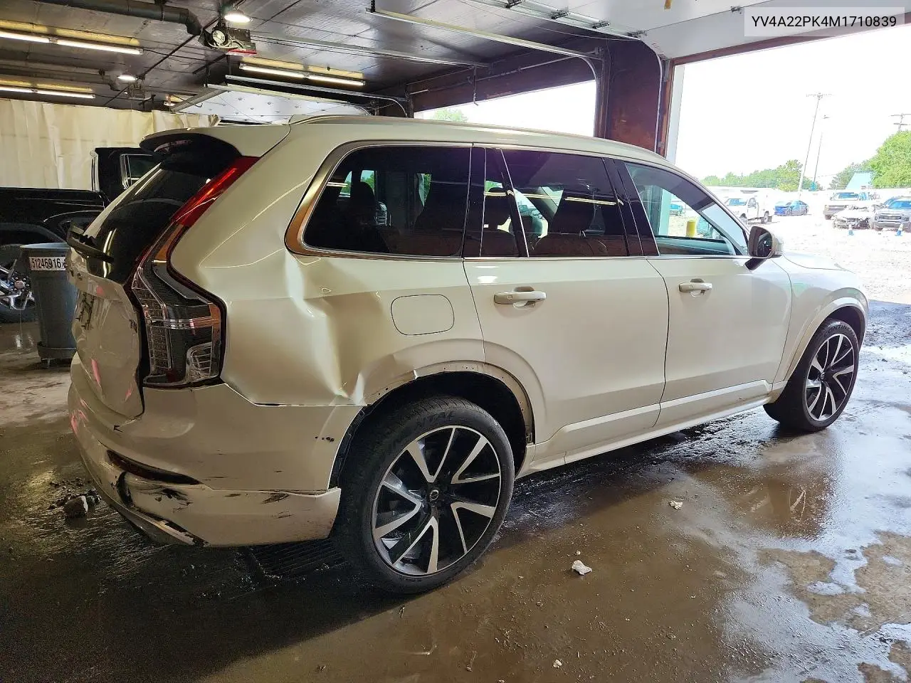 2021 Volvo Xc90 T6 Momentum VIN: YV4A22PK4M1710839 Lot: 59604426