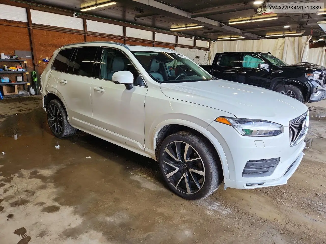 2021 Volvo Xc90 T6 Momentum VIN: YV4A22PK4M1710839 Lot: 59604426