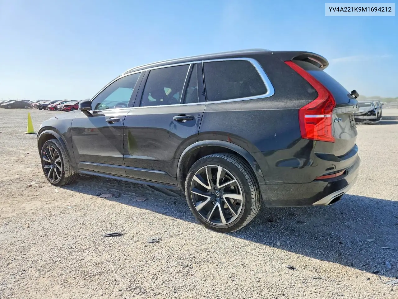 2021 Volvo Xc90 T6 Momentum VIN: YV4A221K9M1694212 Lot: 60232676