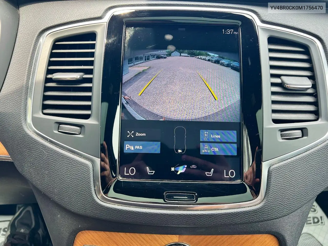 2021 Volvo Xc90 Recharge Plug-In Hybrid T8 Inscription Expression 7 Passenger VIN: YV4BR0CK0M1756470 Lot: 60412726