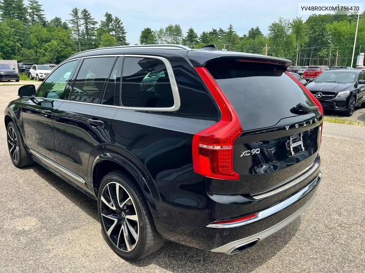 2021 Volvo Xc90 Recharge Plug-In Hybrid T8 Inscription Expression 7 Passenger VIN: YV4BR0CK0M1756470 Lot: 60412726