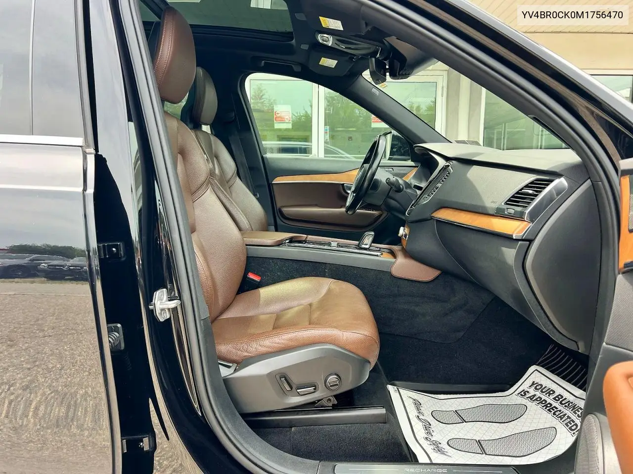 2021 Volvo Xc90 Recharge Plug-In Hybrid T8 Inscription Expression 7 Passenger VIN: YV4BR0CK0M1756470 Lot: 60412726