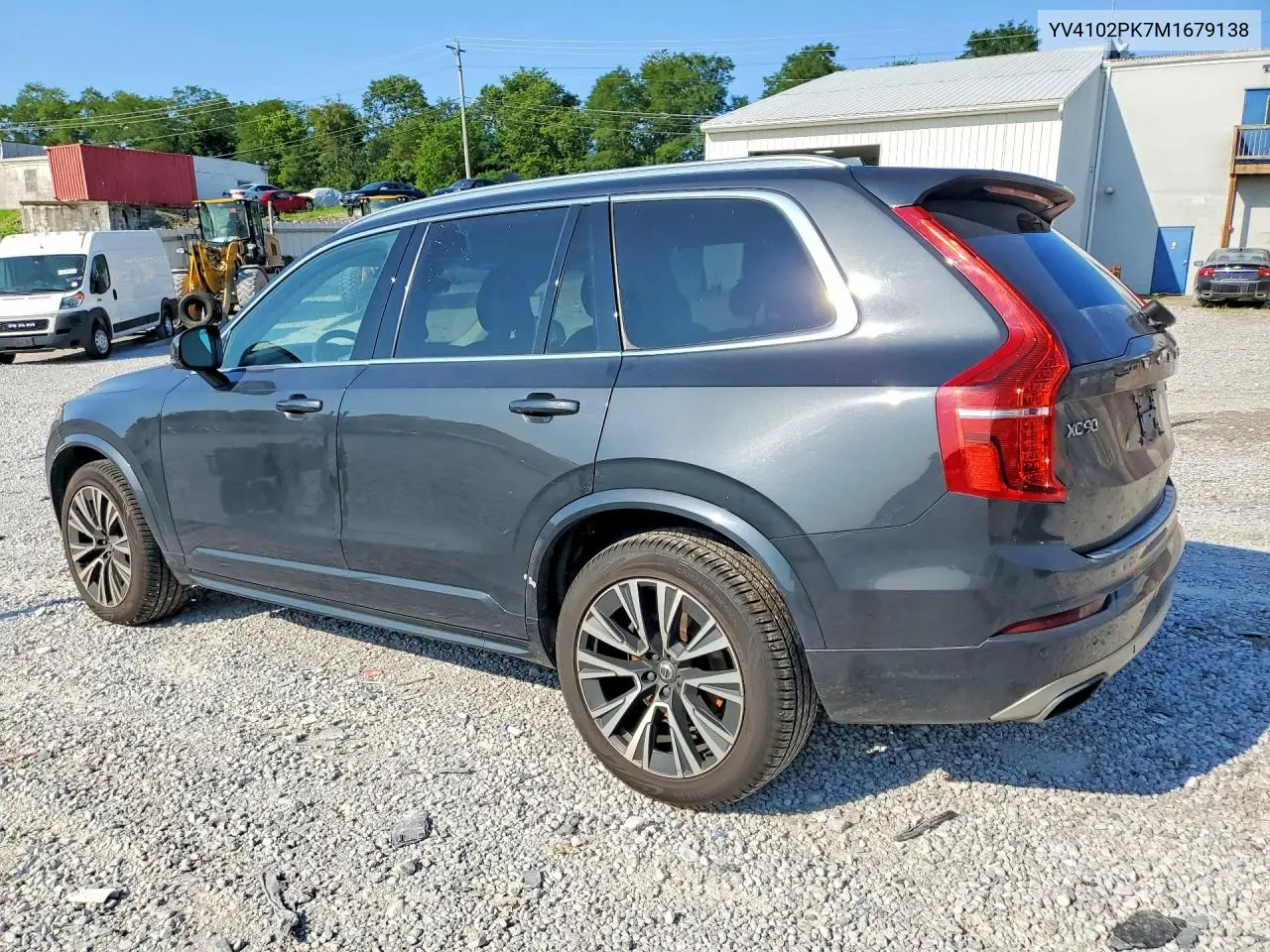 2021 Volvo Xc90 T5 Momentum VIN: YV4102PK7M1679138 Lot: 61009986