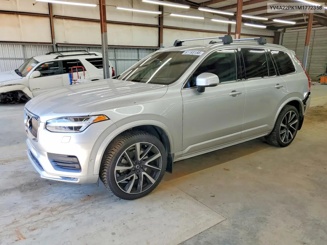 2021 Volvo Xc90 T6 Momentum VIN: YV4A22PK1M1772358 Lot: 61193156