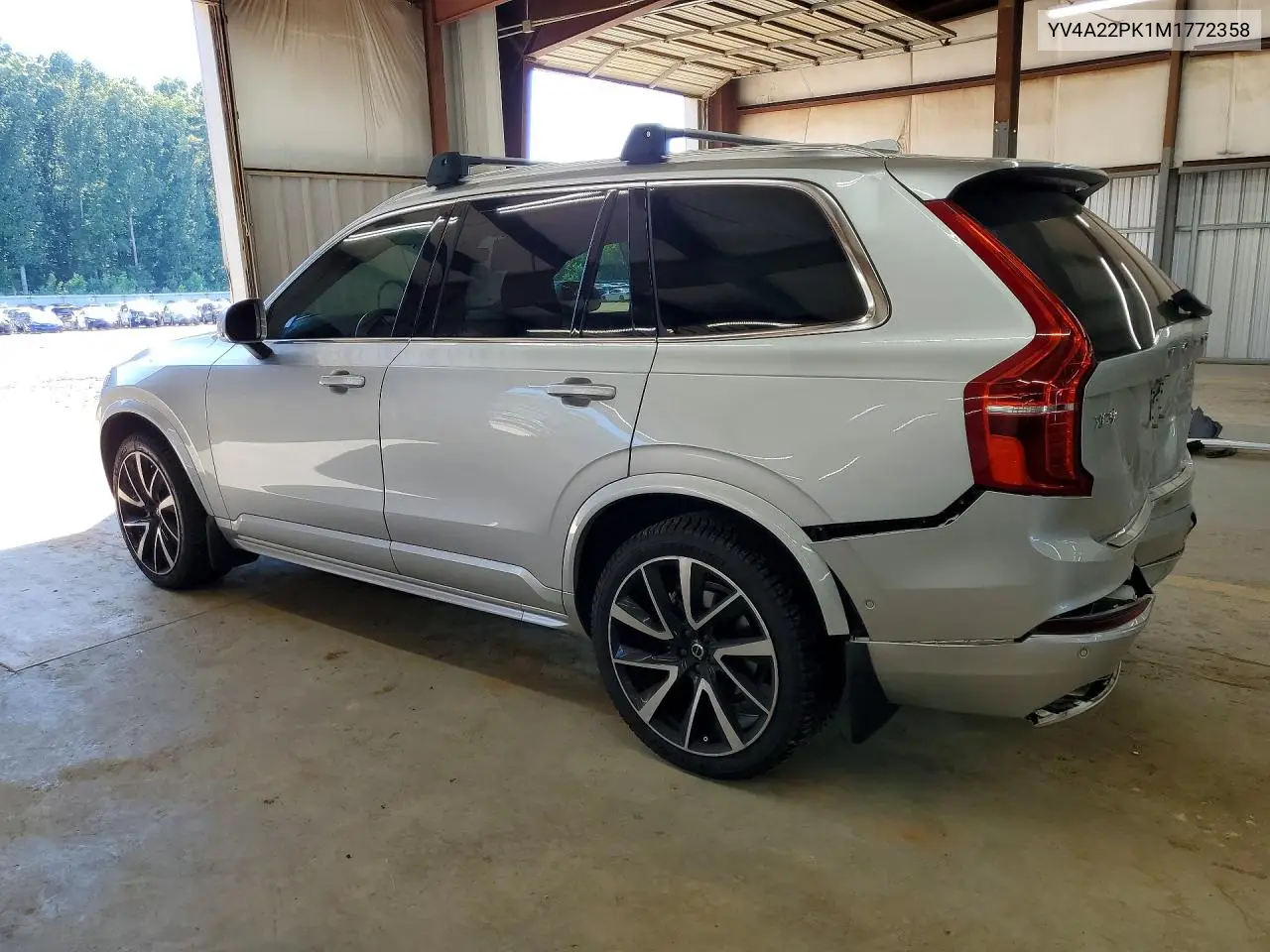 2021 Volvo Xc90 T6 Momentum VIN: YV4A22PK1M1772358 Lot: 61193156