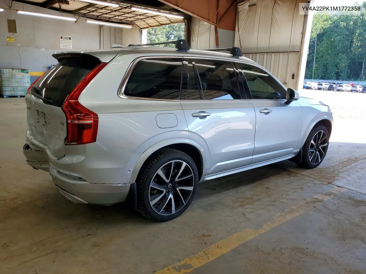 2021 Volvo Xc90 T6 Momentum VIN: YV4A22PK1M1772358 Lot: 61193156