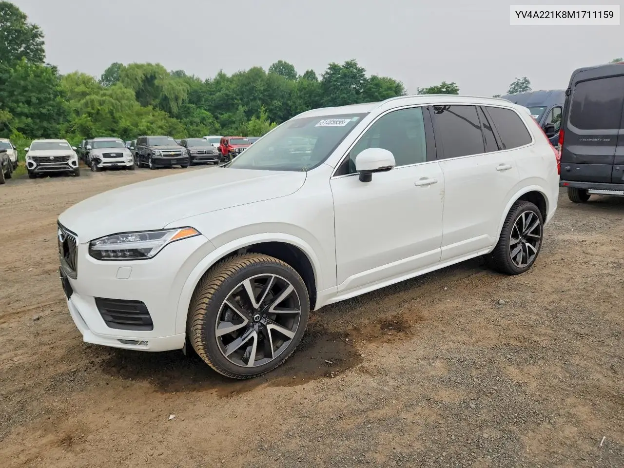 2021 Volvo Xc90 T6 Momentum VIN: YV4A221K8M1711159 Lot: 61485656