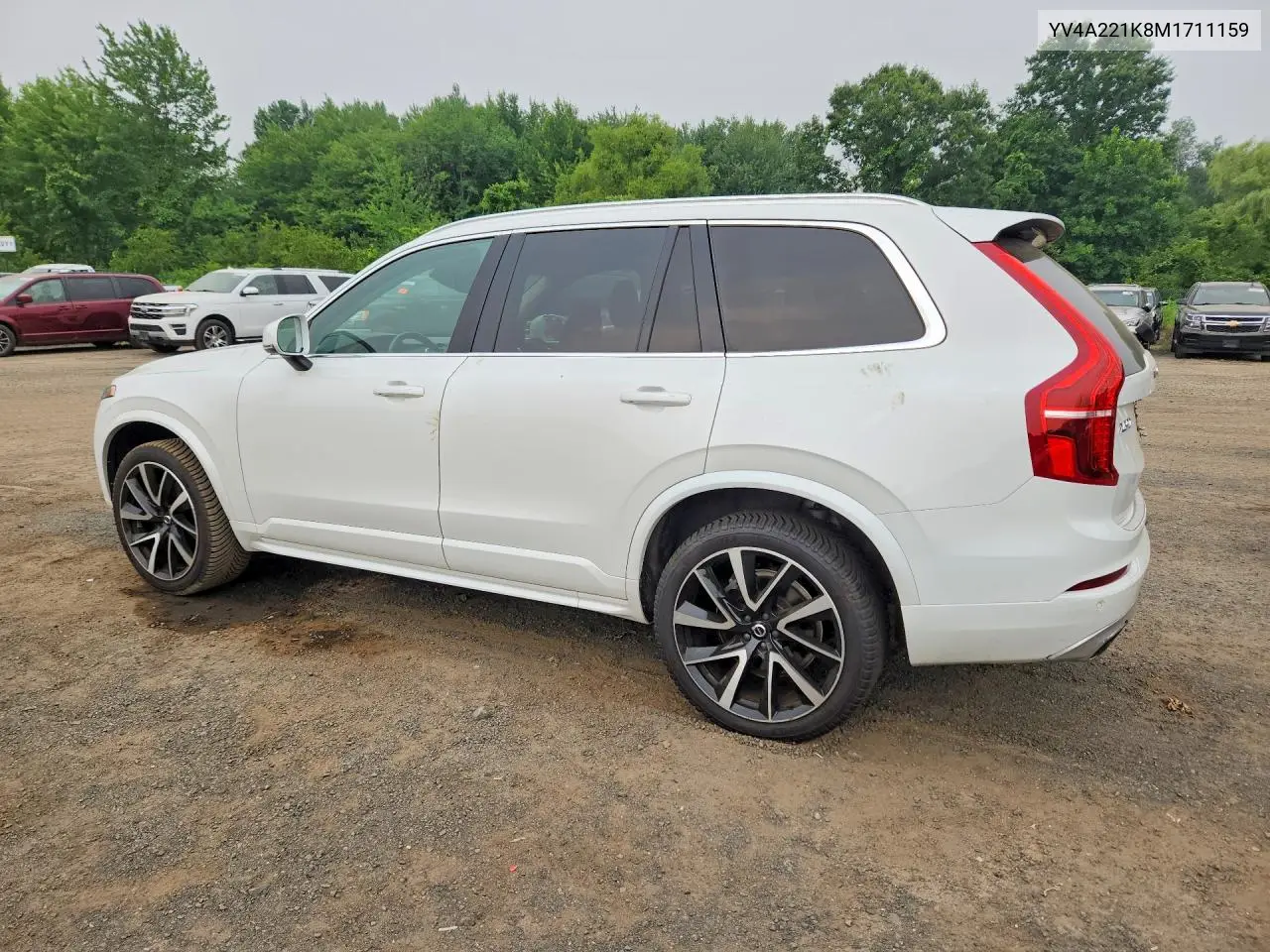 2021 Volvo Xc90 T6 Momentum VIN: YV4A221K8M1711159 Lot: 61485656