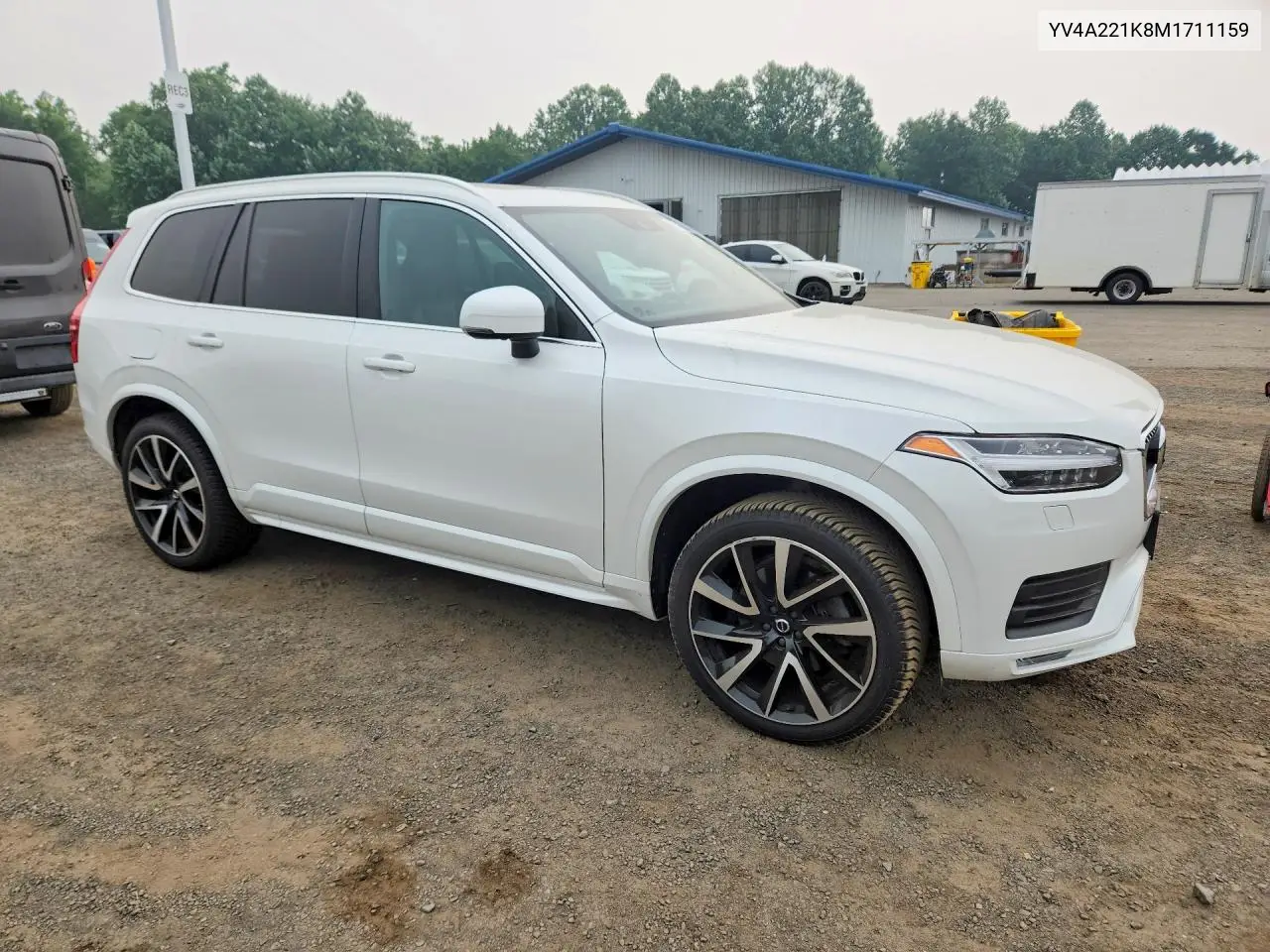 2021 Volvo Xc90 T6 Momentum VIN: YV4A221K8M1711159 Lot: 61485656
