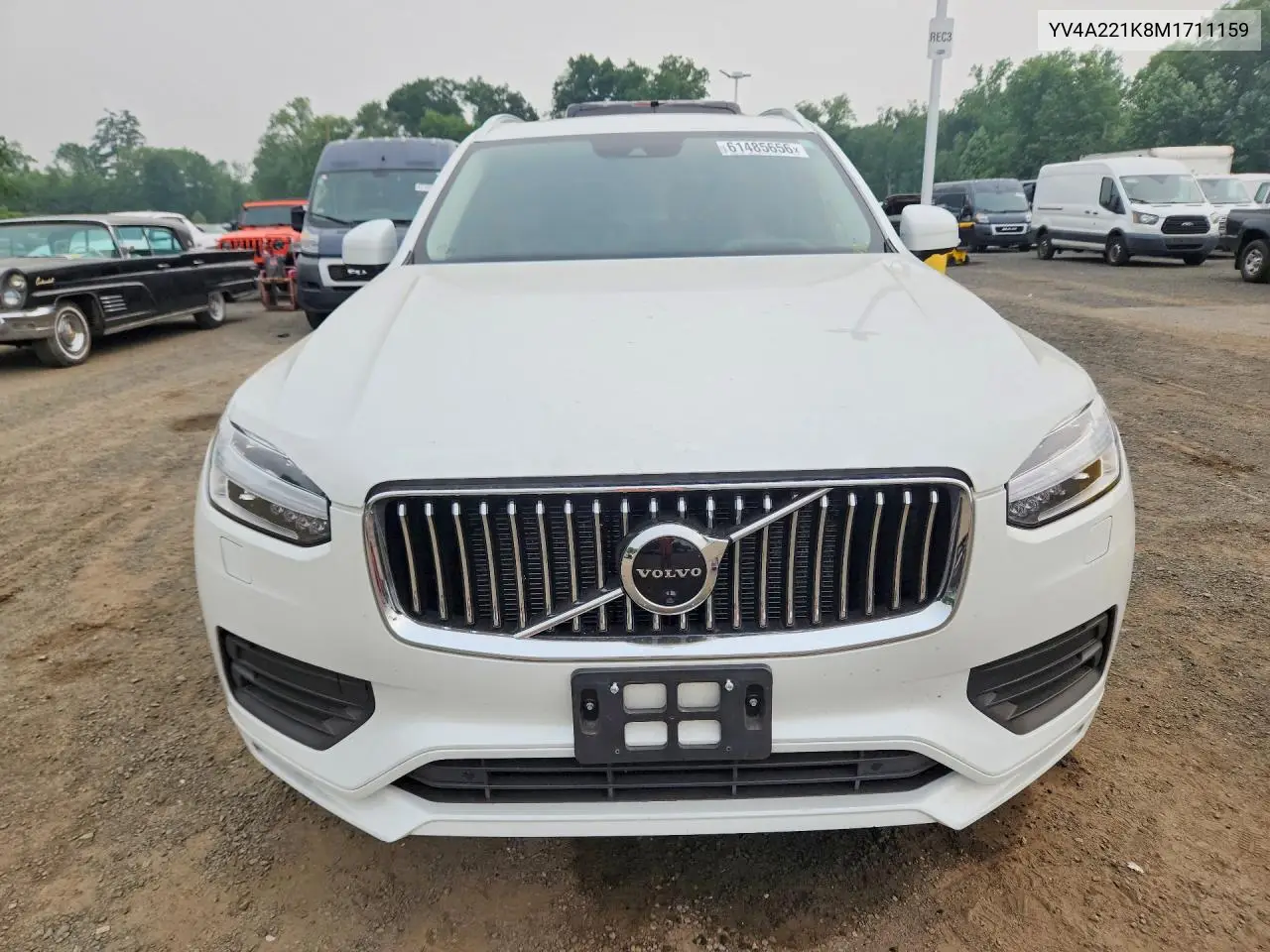 2021 Volvo Xc90 T6 Momentum VIN: YV4A221K8M1711159 Lot: 61485656