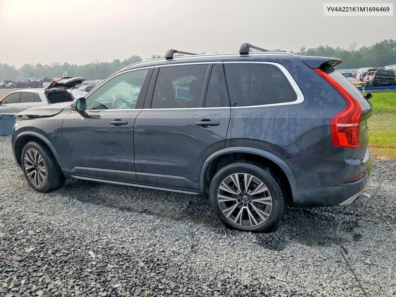 2021 Volvo Xc90 T6 Momentum VIN: YV4A221K1M1696469 Lot: 61559636