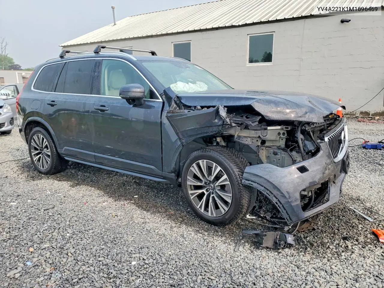 2021 Volvo Xc90 T6 Momentum VIN: YV4A221K1M1696469 Lot: 61559636