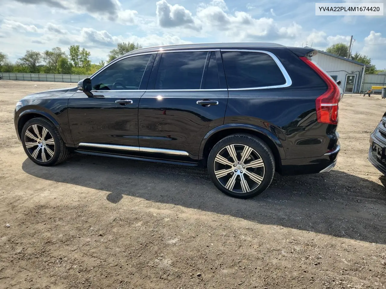 YV4A22PL4M1674420 2021 Volvo Xc90 T6 Inscription