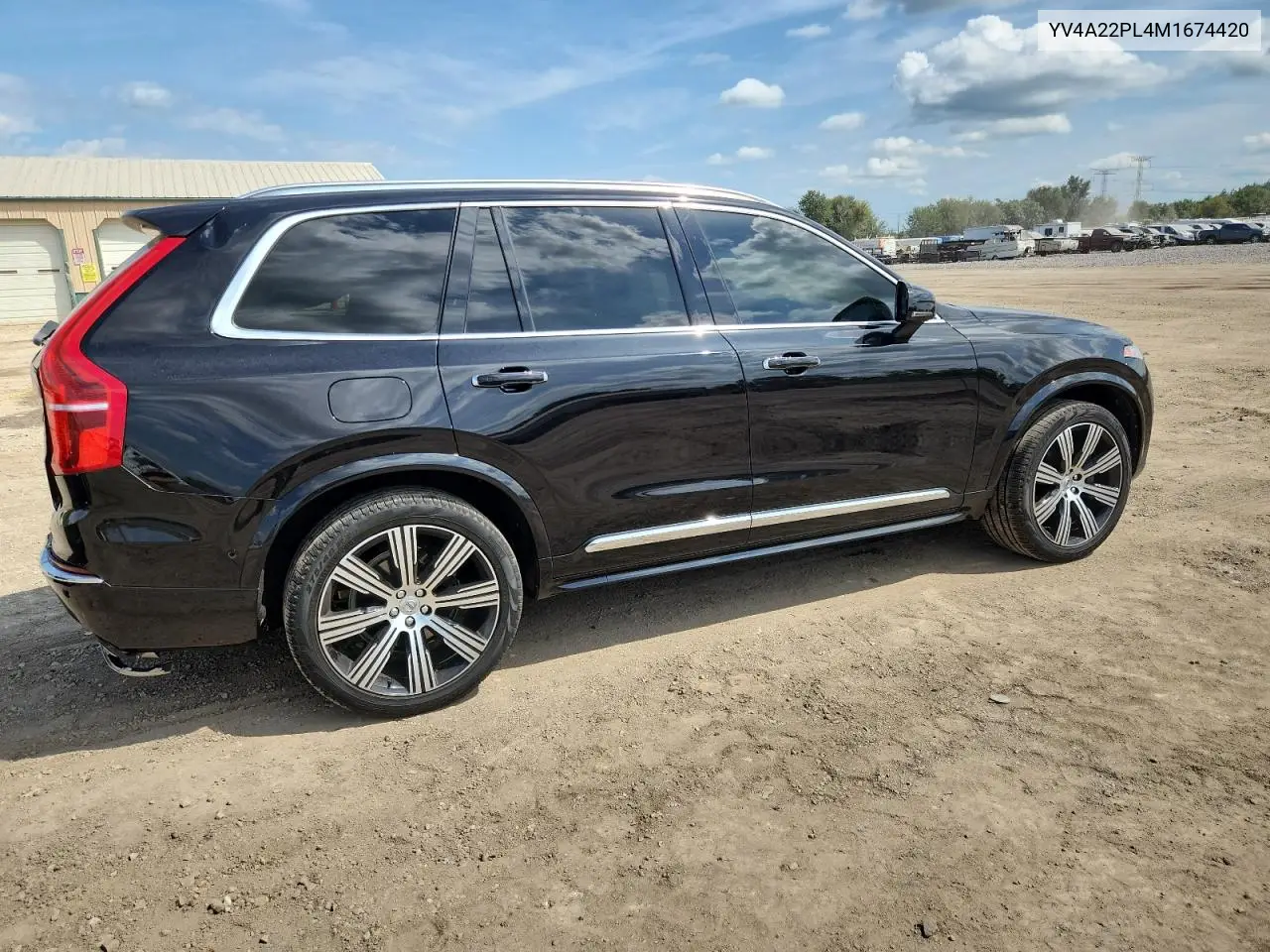 YV4A22PL4M1674420 2021 Volvo Xc90 T6 Inscription