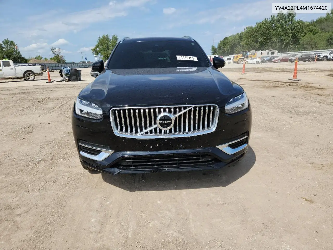 YV4A22PL4M1674420 2021 Volvo Xc90 T6 Inscription