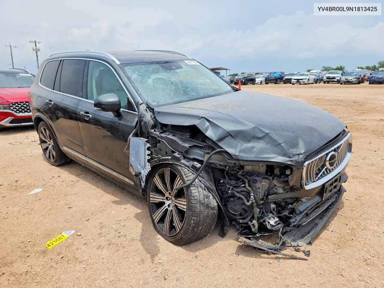 2022 Volvo Xc90 T8 Recharge Inscription VIN: YV4BR00L9N1813425 Lot: 58097236
