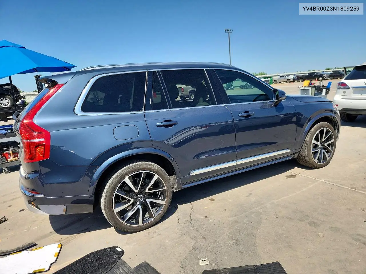 2022 Volvo Xc90 T8 Recharge Inscription Expres VIN: YV4BR00Z3N1809259 Lot: 60279556