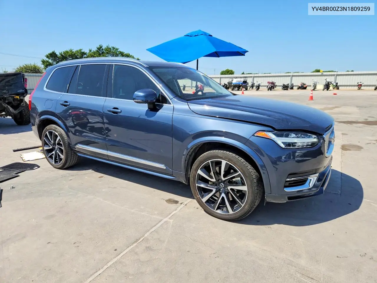 2022 Volvo Xc90 T8 Recharge Inscription Expres VIN: YV4BR00Z3N1809259 Lot: 60279556