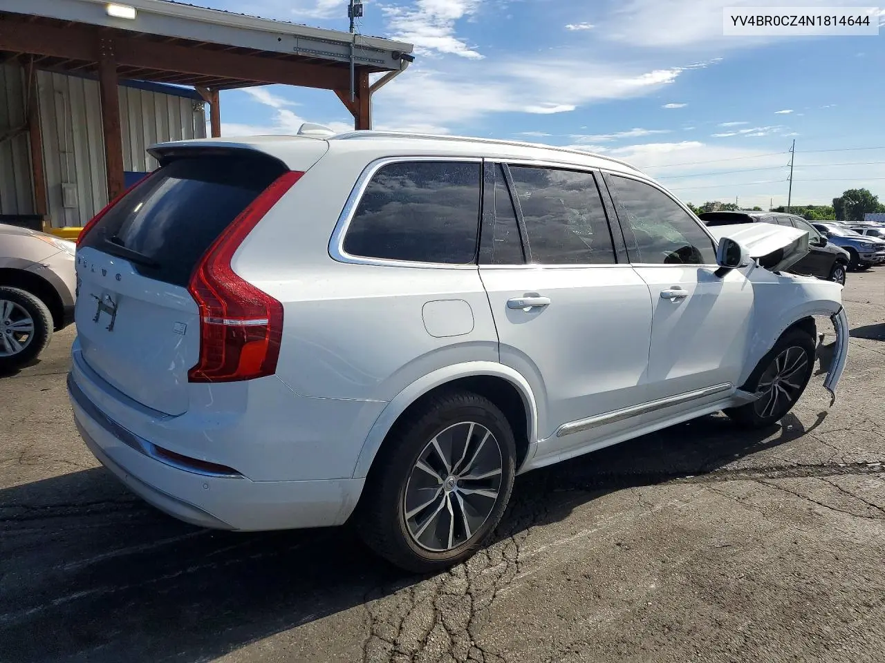 2022 Volvo Xc90 T8 Recharge Inscription Expres VIN: YV4BR0CZ4N1814644 Lot: 60651846