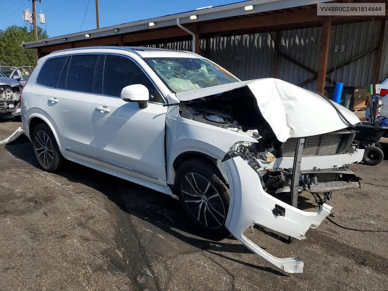 2022 Volvo Xc90 T8 Recharge Inscription Expres VIN: YV4BR0CZ4N1814644 Lot: 60651846