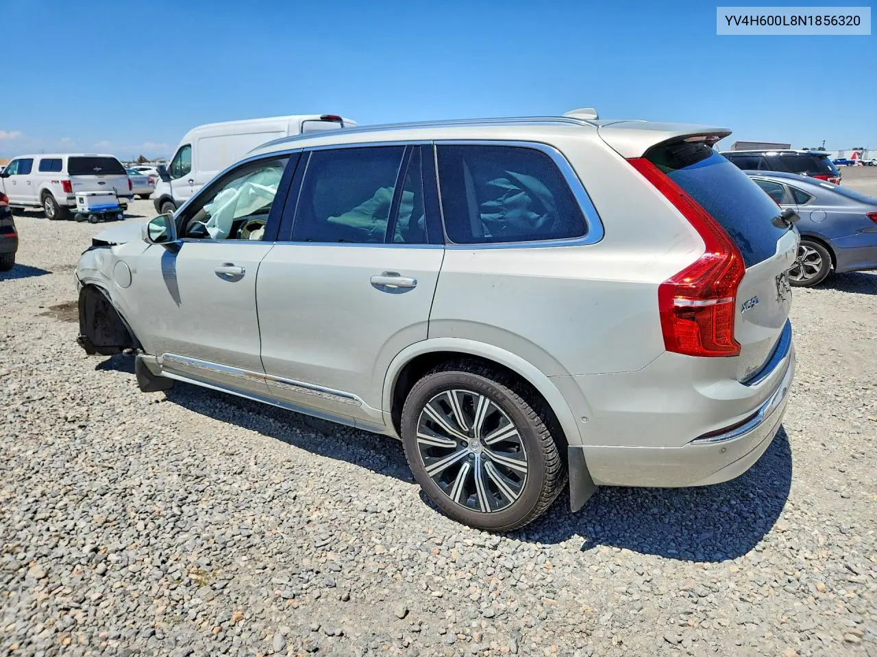 2022 Volvo Xc90 T8 Recharge Inscription VIN: YV4H600L8N1856320 Lot: 60712346