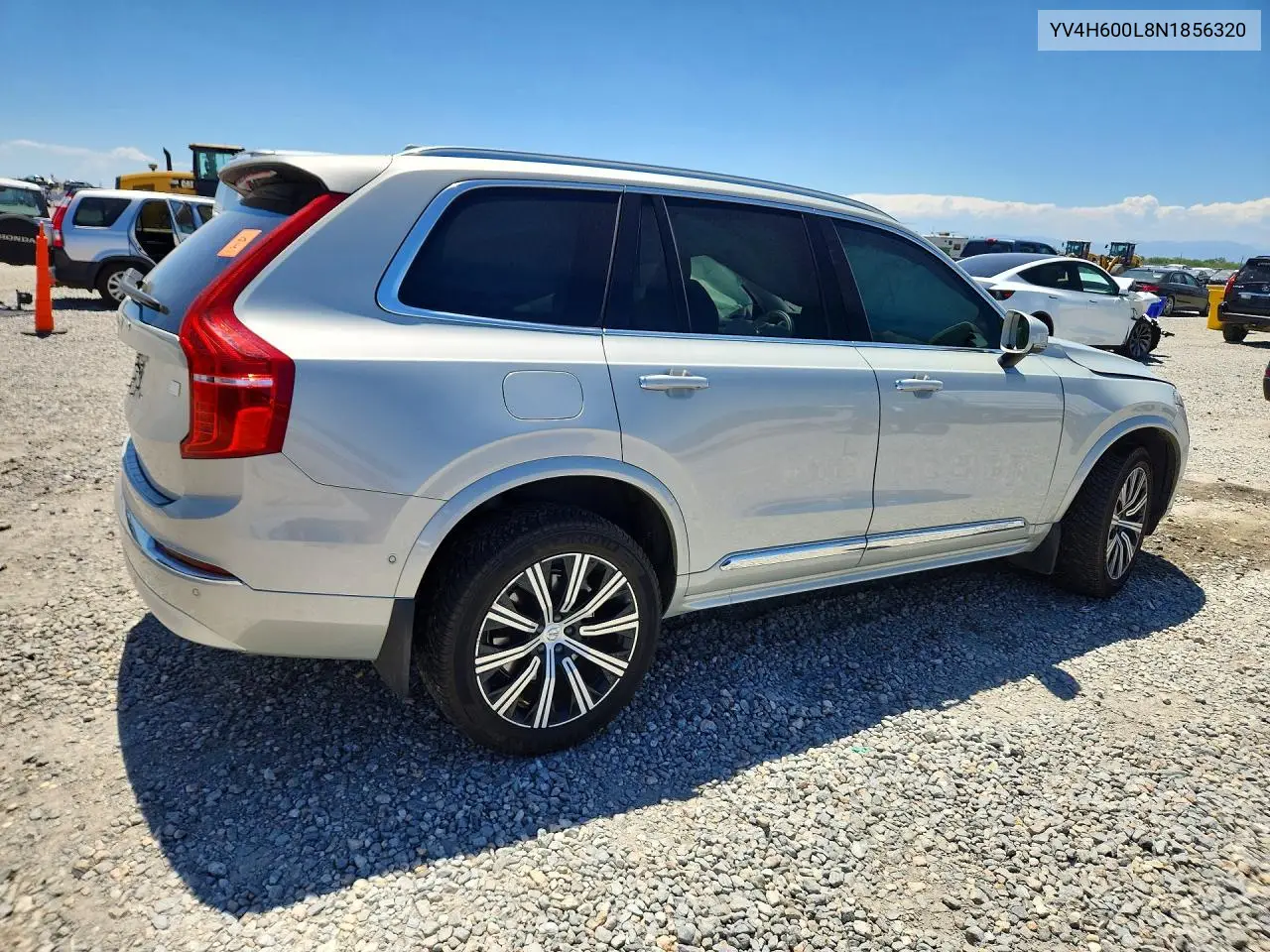 2022 Volvo Xc90 T8 Recharge Inscription VIN: YV4H600L8N1856320 Lot: 60712346