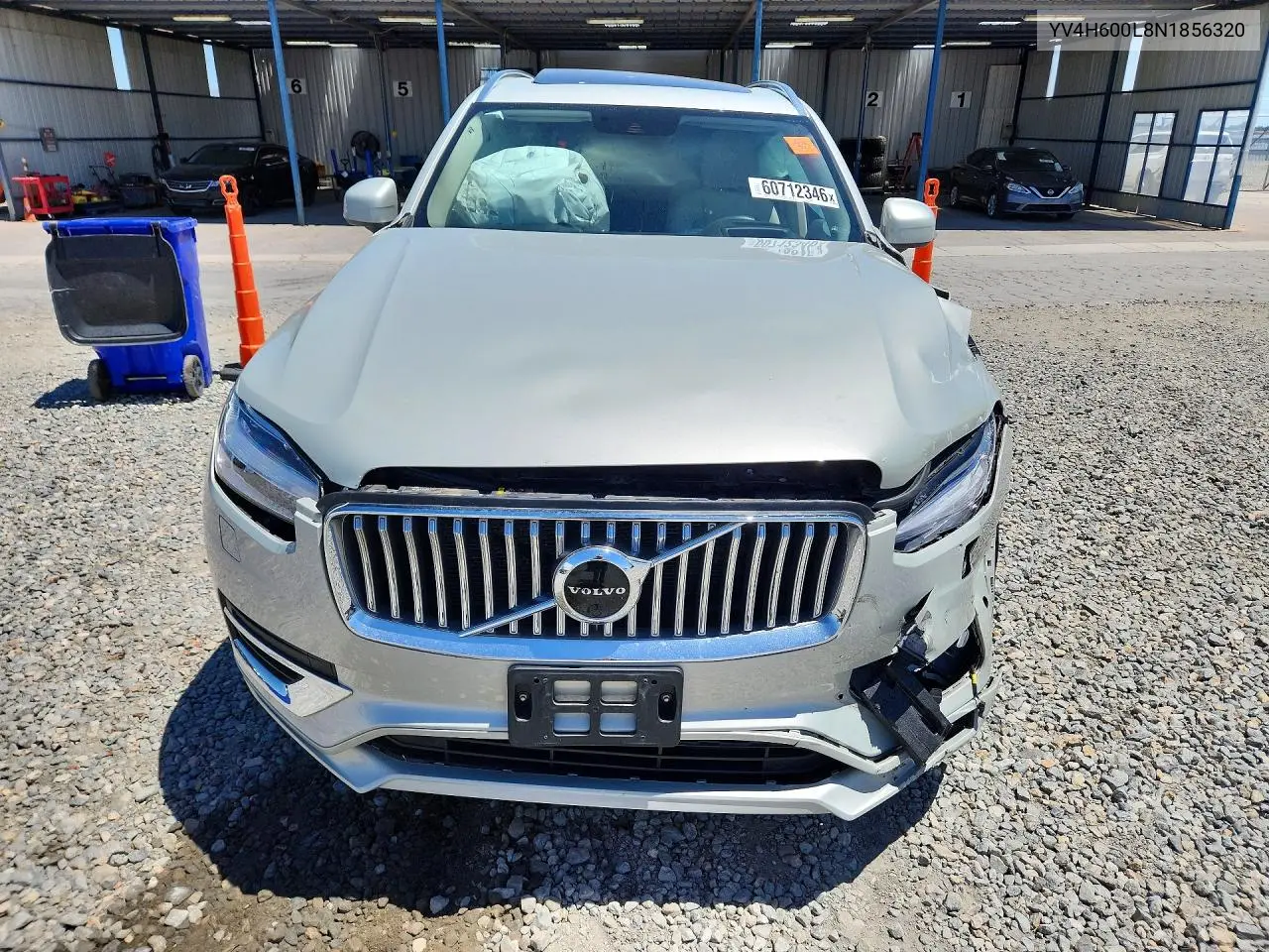 2022 Volvo Xc90 T8 Recharge Inscription VIN: YV4H600L8N1856320 Lot: 60712346