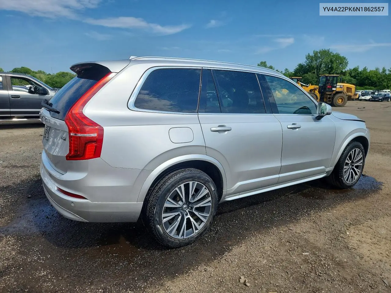 2022 Volvo Xc90 T6 Momentum VIN: YV4A22PK6N1862557 Lot: 60765906