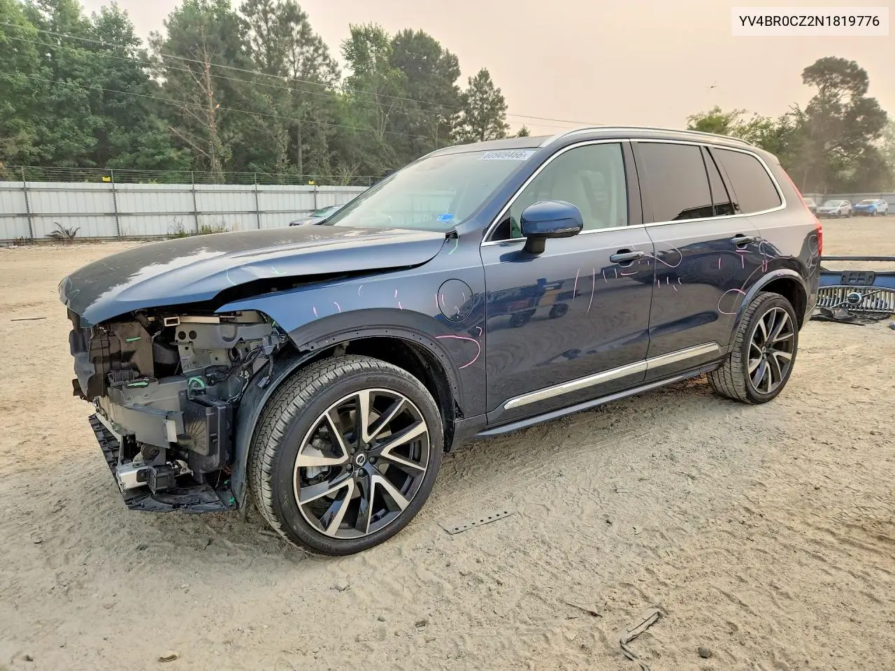 2022 Volvo Xc90 T8 Recharge Inscription Expres VIN: YV4BR0CZ2N1819776 Lot: 60909466