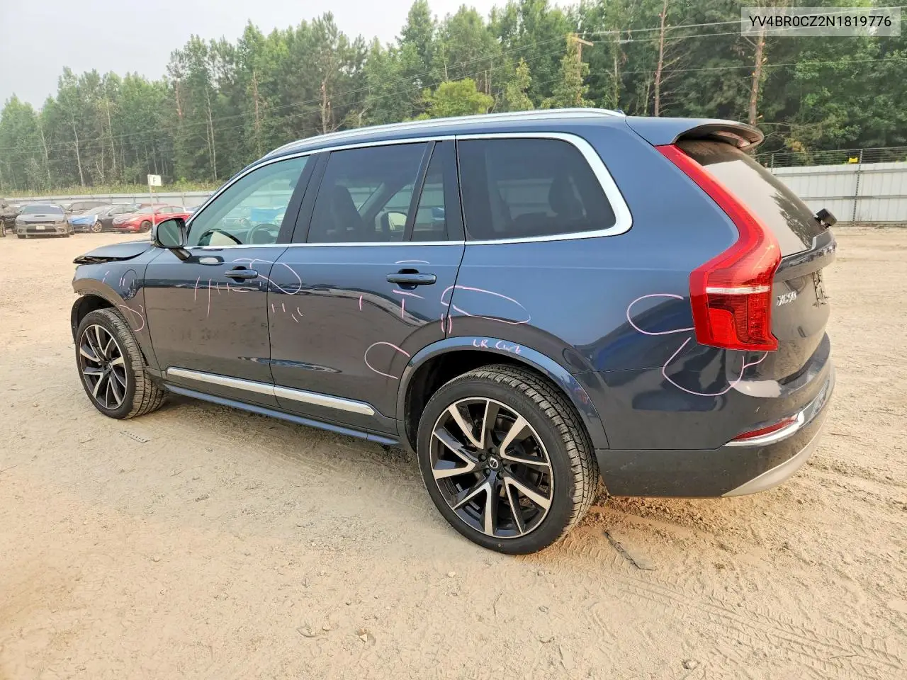 2022 Volvo Xc90 T8 Recharge Inscription Expres VIN: YV4BR0CZ2N1819776 Lot: 60909466