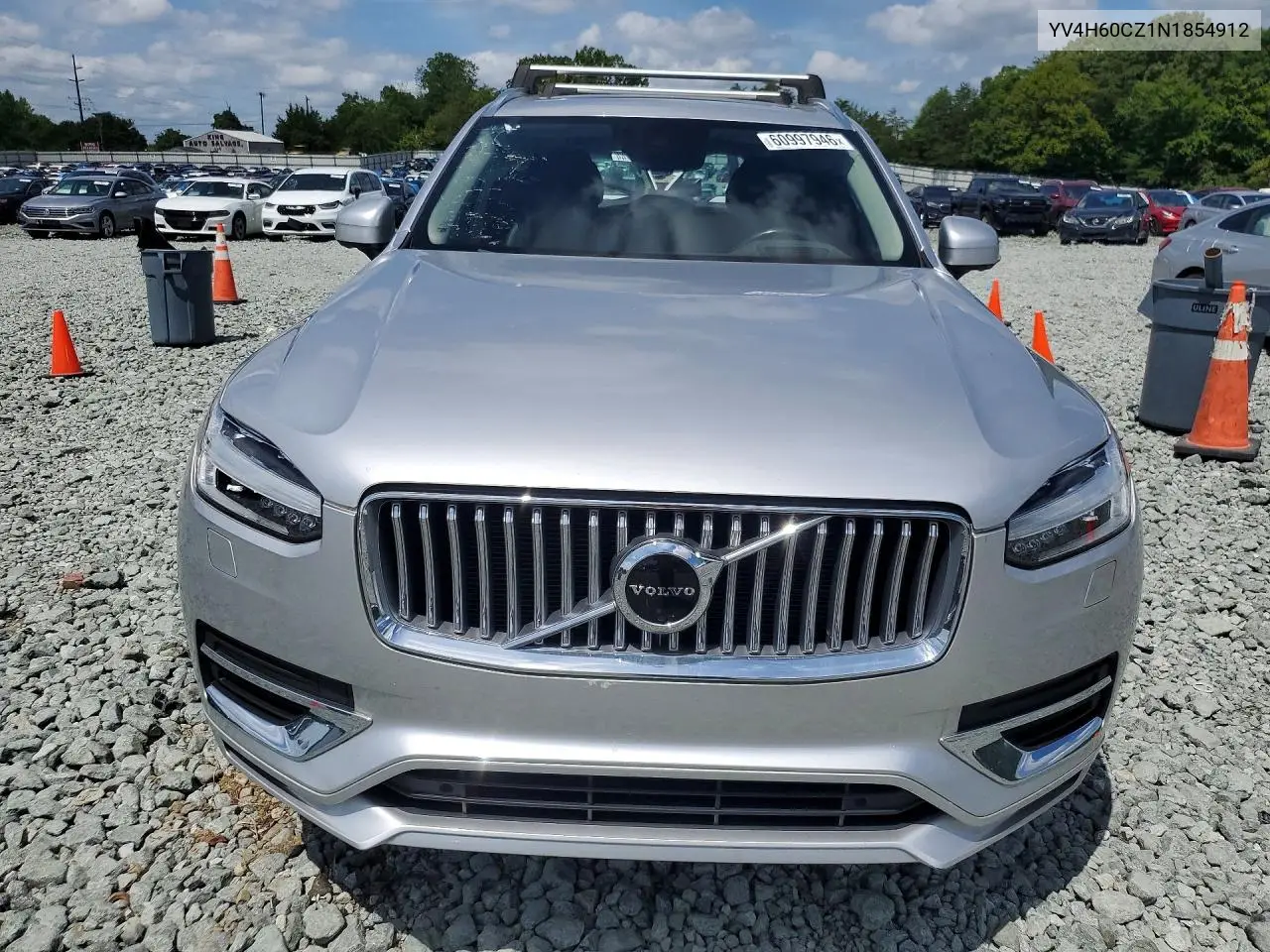 2022 Volvo Xc90 T8 Recharge Inscription Expres VIN: YV4H60CZ1N1854912 Lot: 60997946