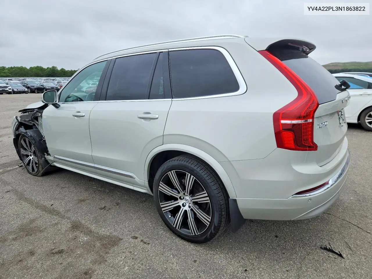 2022 Volvo Xc90 T6 Inscription VIN: YV4A22PL3N1863822 Lot: 85971455