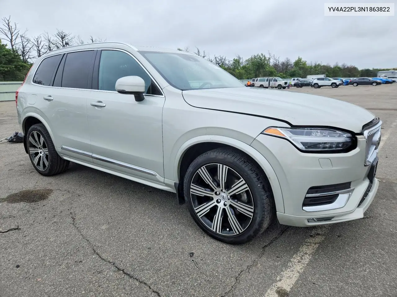 2022 Volvo Xc90 T6 Inscription VIN: YV4A22PL3N1863822 Lot: 85971455