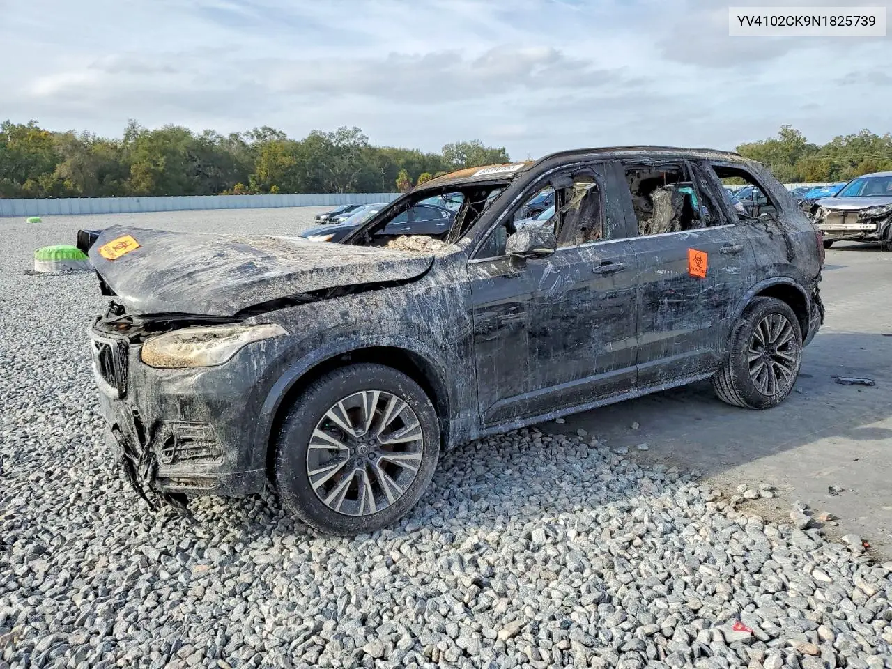 2022 Volvo Xc90 T5 Momentum VIN: YV4102CK9N1825739 Lot: 99590455