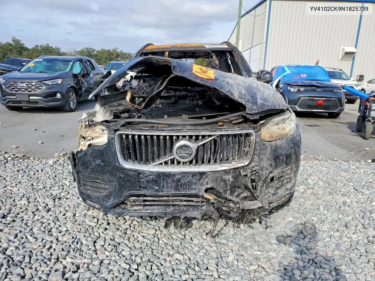 2022 Volvo Xc90 T5 Momentum VIN: YV4102CK9N1825739 Lot: 99590455