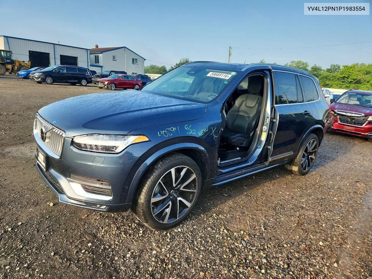 2023 Volvo Xc90 Plus VIN: YV4L12PN1P1983554 Lot: 59669116