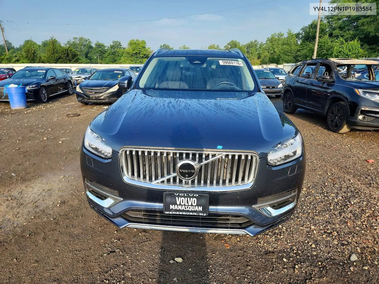 2023 Volvo Xc90 Plus VIN: YV4L12PN1P1983554 Lot: 59669116