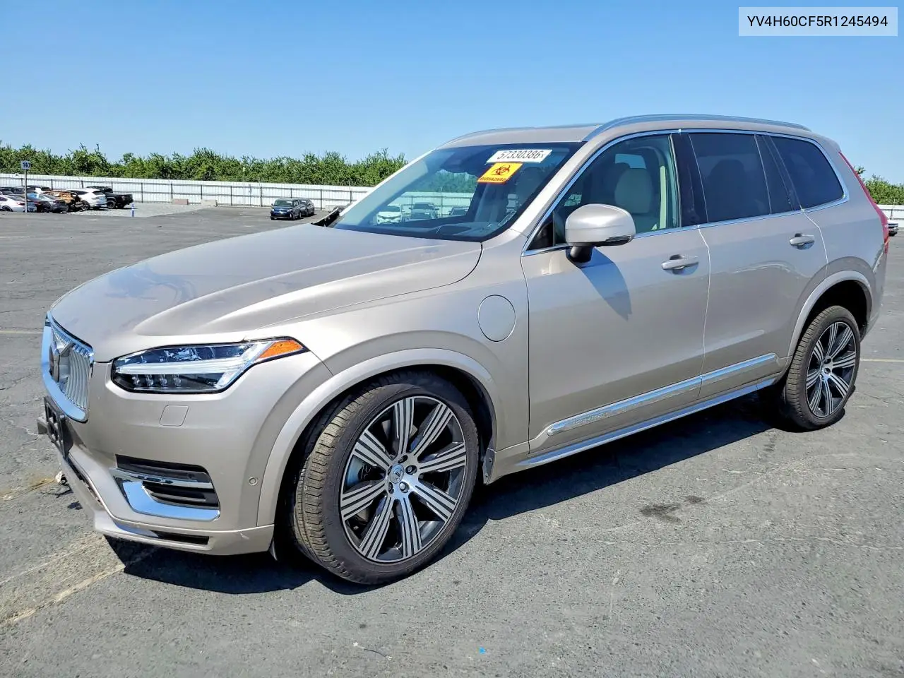 2024 Volvo Xc90 Ultimate VIN: YV4H60CF5R1245494 Lot: 57330386