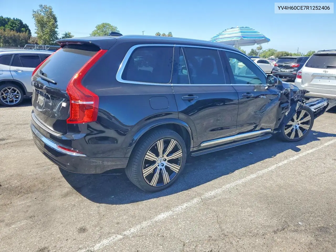 2024 Volvo Xc90 Plus VIN: YV4H60CE7R1252406 Lot: 57392546
