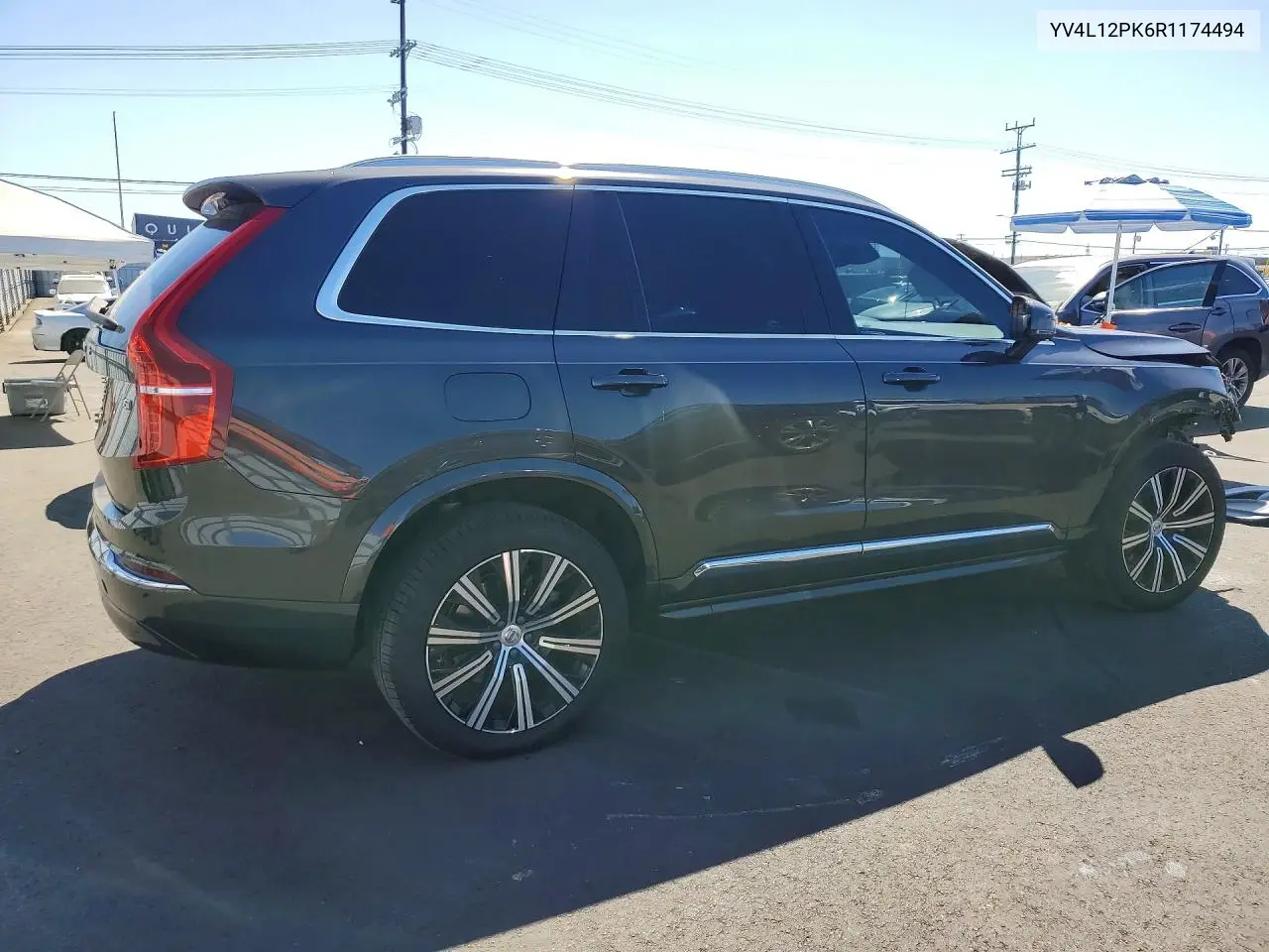 2024 Volvo Xc90 Core VIN: YV4L12PK6R1174494 Lot: 60220476
